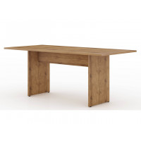 Manhattan Comfort 122GMC77 NoMad 67.91 Rustic Country Dining Table in Nature